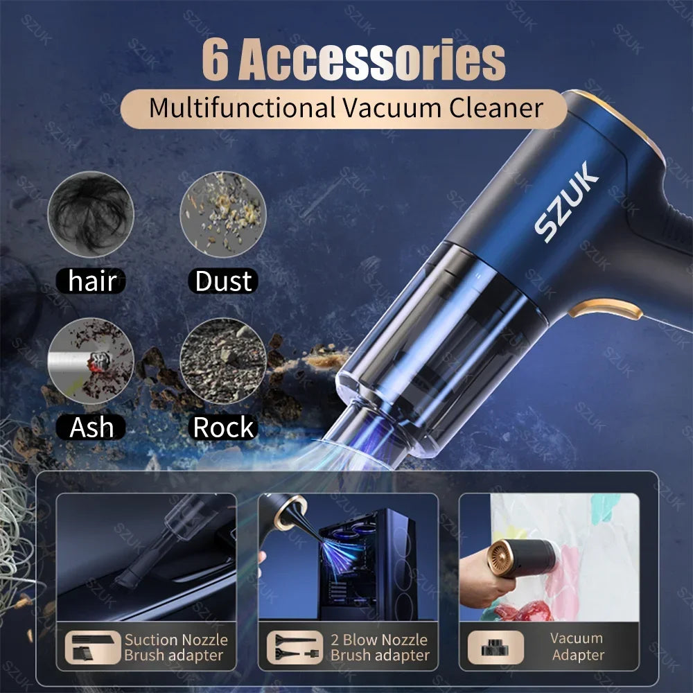 Mini Vaccum Cleaner Pro - Portable Air Vaccum/Blower